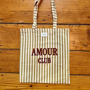 Sezane Tote Bag, Amour Club